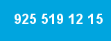 925 519 12 15 925 519 12 15